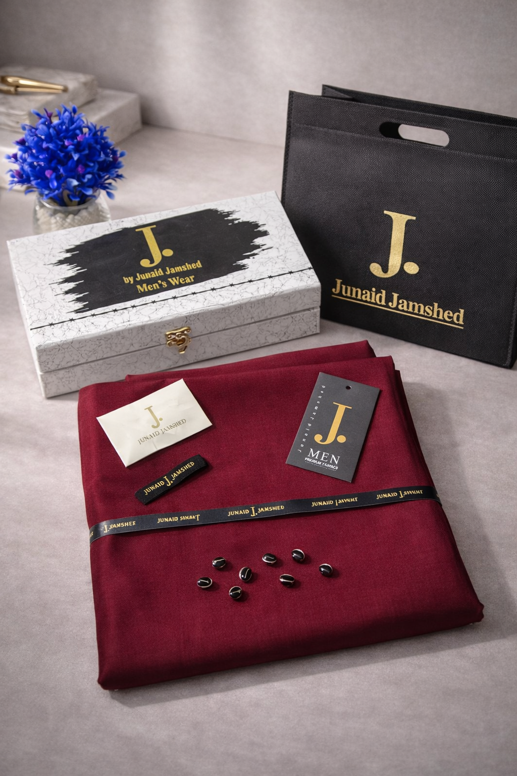 Premium J. Boski Fabric for Men | Luxury Boski with gift box