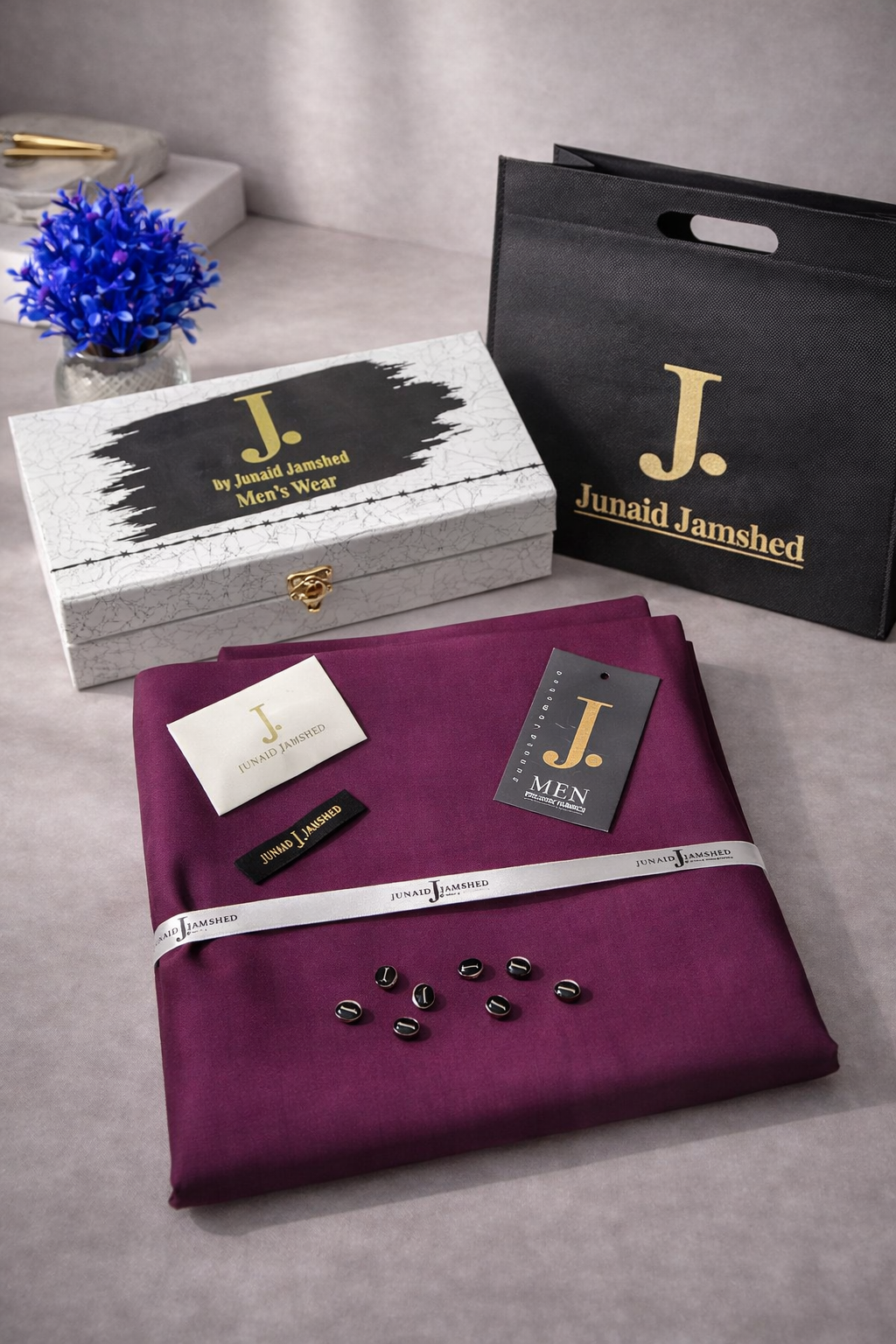 Premium J. Boski Fabric for Men | Luxury Boski with gift box