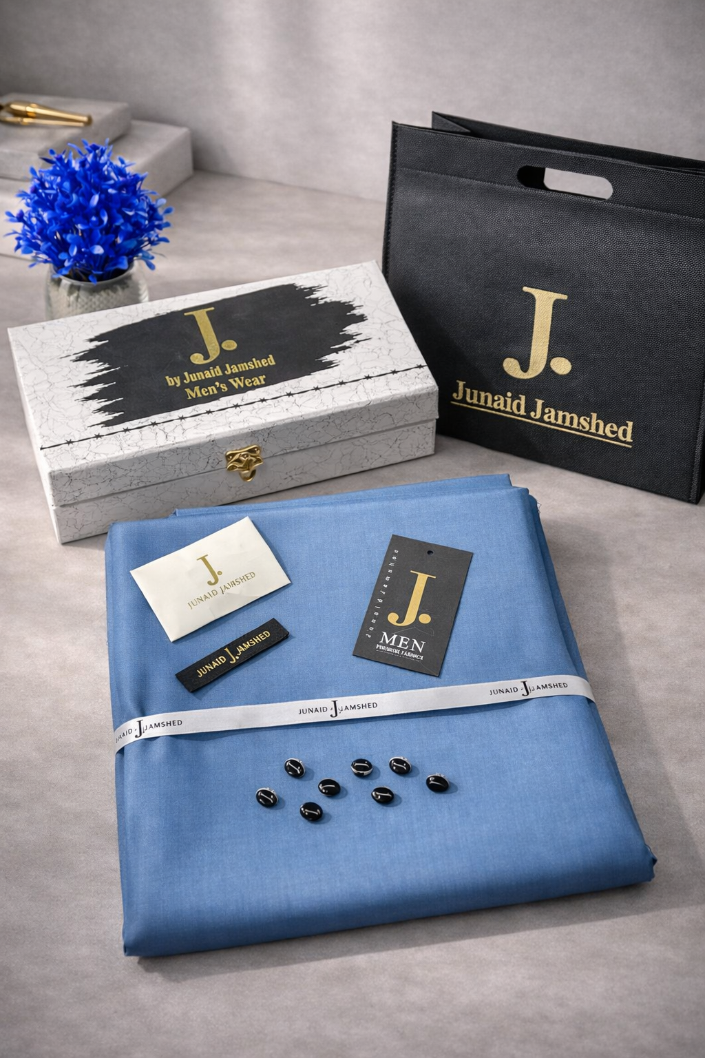 Premium J. Boski Fabric for Men | Luxury Boski with gift box