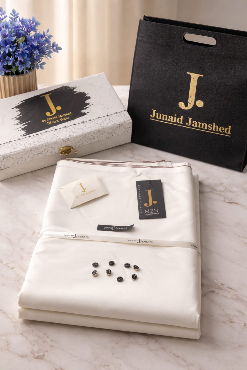 Premium J. Boski Fabric for Men | Luxury Boski with gift box